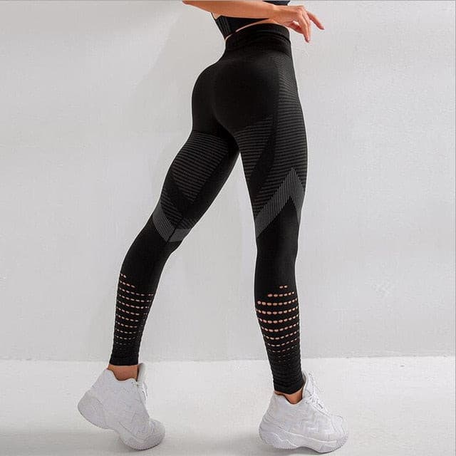 Arrow Patchwork Leggings - Gymtarget