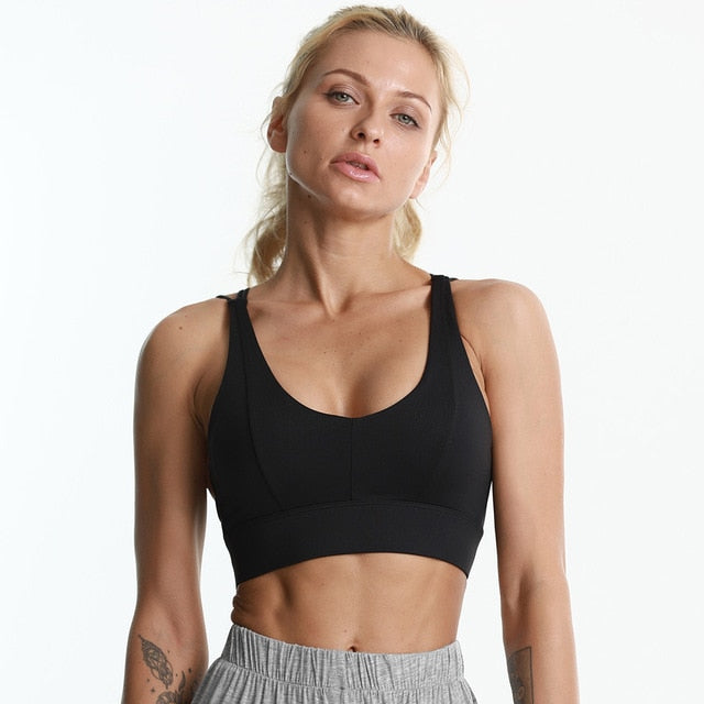 Cross Straps Bra - GYMTARGET